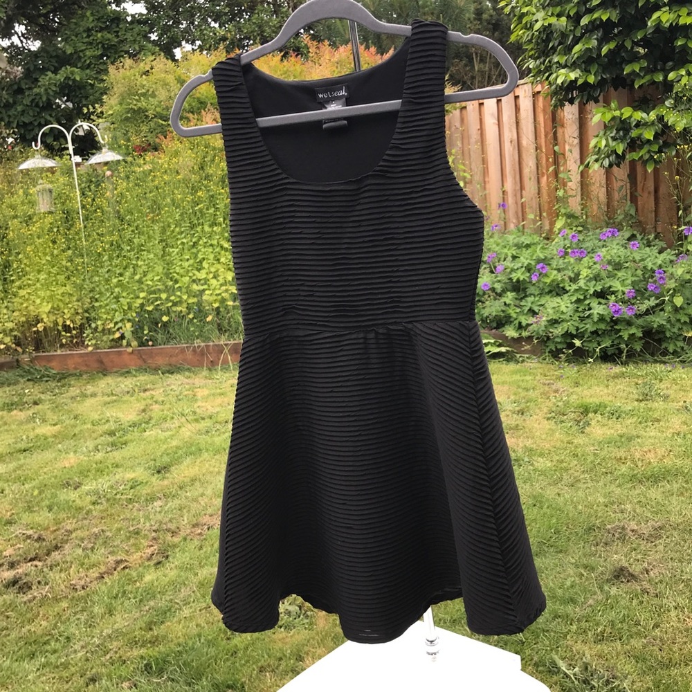 🔥Wet Seal black tank mini dress medium